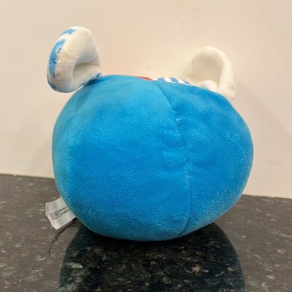 gitzy plush jingle bunny ball. Size 4.5” - Picture 4 of 5